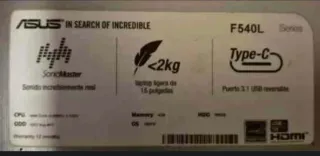 ASUS i3 con Windows 11pro