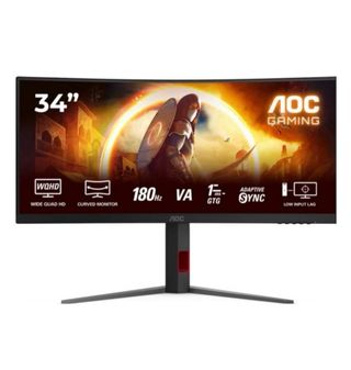 Monitor Curvo AOC 34 WQHD 180Hz