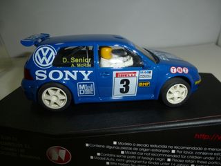 Ninco VW Golf Rallye Sony A. McRAE (LEER)