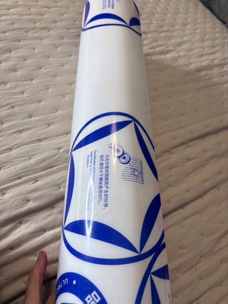 Rollo acrílico transparente UV