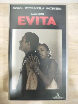 VHS Evita - Madonna, Antonio Banderas