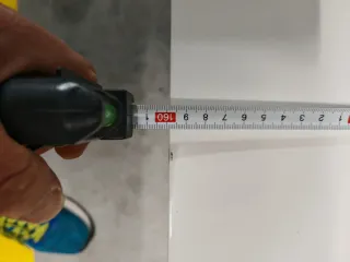 Mueble TV IKEA BYÅS Blanco Brillo 160cm