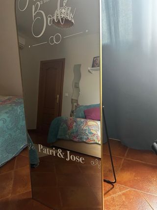 Espejo grade de pie y pared