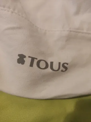 Mochila saco Tous blanca