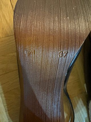 Sandalias Lodi Talla 37 Negras Sin Estrenar,  negr