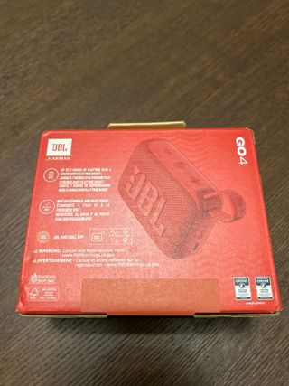 Altavoz JBL GO4 Rojo