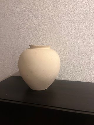 Urge! Jarrón Zara Home Cerámica Texturizada Beige