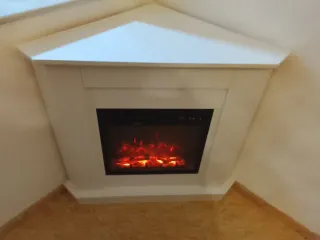 Chimenea Eléctrica Rinconera
