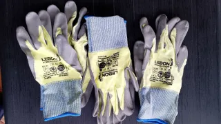 14 Pares Guantes Protección LEBON