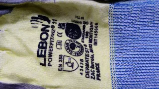 14 Pares Guantes Protección LEBON