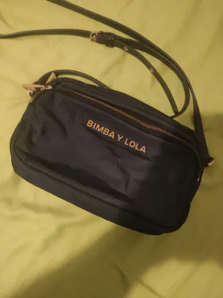 Bolso Bimba y Lola Negro y Dorado