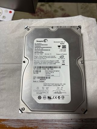 Disco Duro Seagate Barracuda 320GB SATA