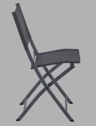 Mesa y 2 Sillas Plegables Terraza