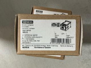 Contactor Siemens 3RT2016-1AF01