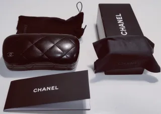 Funda Gafas Chanel Negra