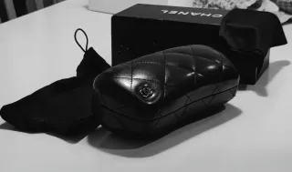 Funda Gafas Chanel Negra