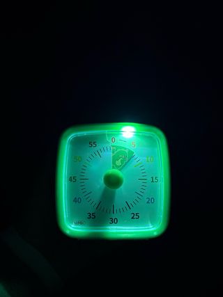 Temporizador infantil con luz