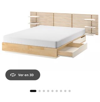 Estructura Cama Ikea Nórdico Madera