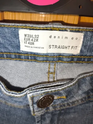 Pantalón vaquero recto Primark Talla 42