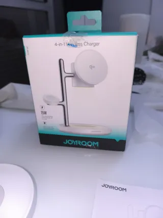 Base de Carga 4 en 1 JOYROOM Blanca
