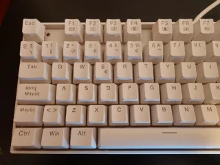 Teclado Redragon Kumara Blanco