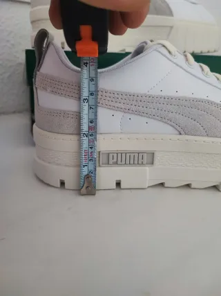 Puma Mayze Leather Plataforma Talla 42