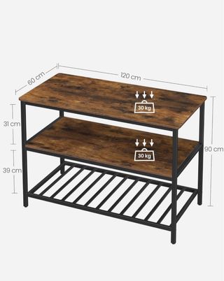 Conjunto de mesa alta y 2 taburetes a juego