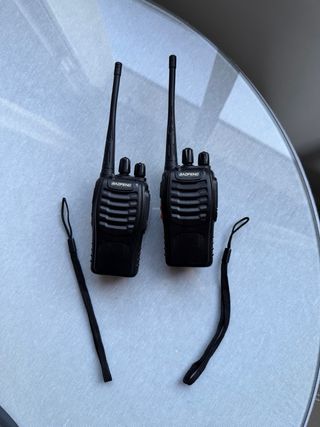 2 Walkie Talkies Baofeng BF-888S