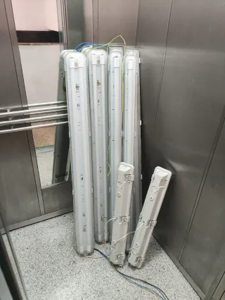 Regletas fluorescentes led