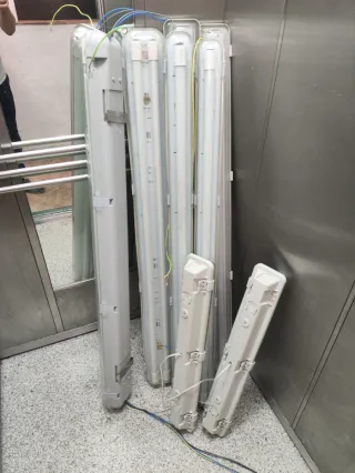 Regletas fluorescentes led