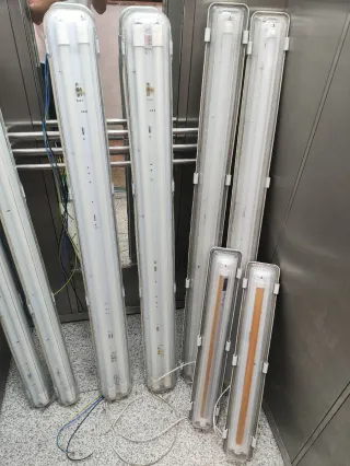 Regletas fluorescentes led