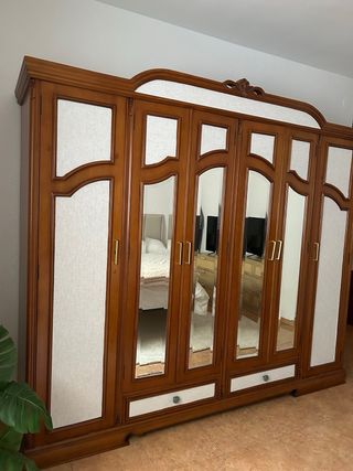 Armario vintage grande madera
