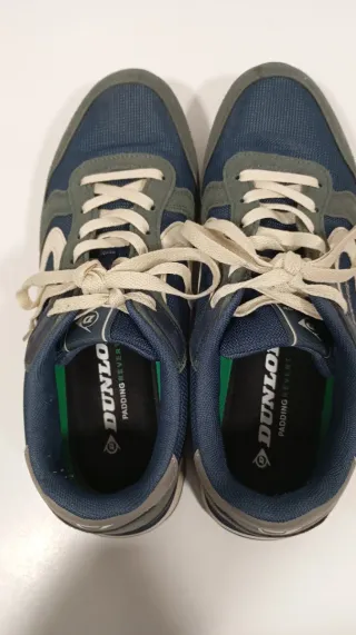 Zapatillas Dunlop Hombre Azul/Verde