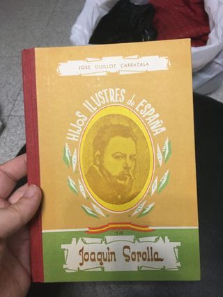 Lote 4 libros Hijos Ilustres de España
