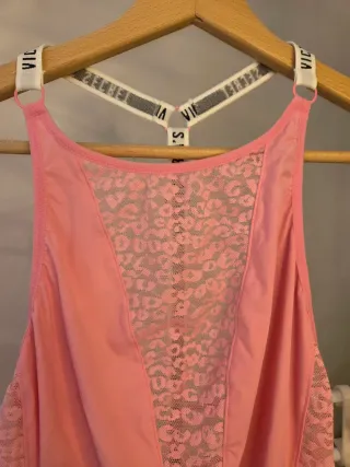 Body Victoria's Secret Rosa Encaje