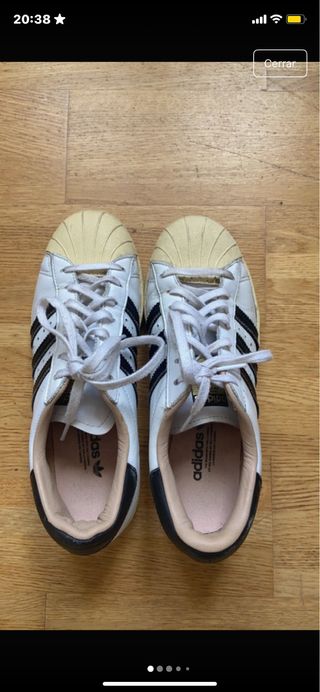 Adidas Superstar Blancas Talla 42