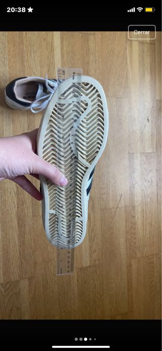 Adidas Superstar Blancas Talla 42