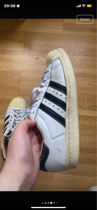 Adidas Superstar Blancas Talla 42