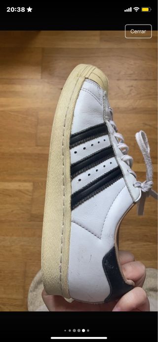 Adidas Superstar Blancas Talla 42