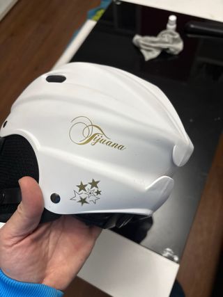 Casco de ski Tijuana blanco