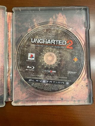 Uncharted 2 PS3 Steelbook Edición Coleccionista