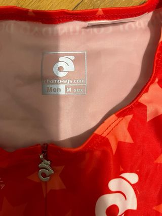 Mono de triatlón de Bomberos Comunidad de Madrid