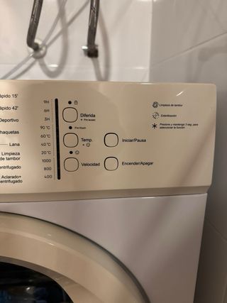 Lavadora Corberó CLAS600