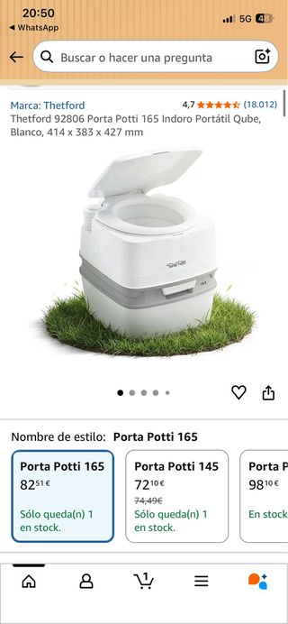 Retreter portatil para furgoneta camper