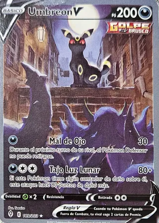 Carta Pokémon Umbreon V 189/203