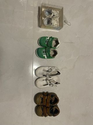 Lote Zapatos Bebé niño