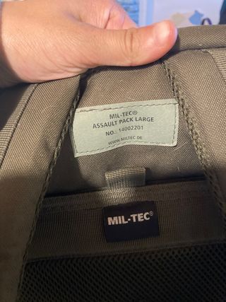 Mochila MIL-TEC verde militar