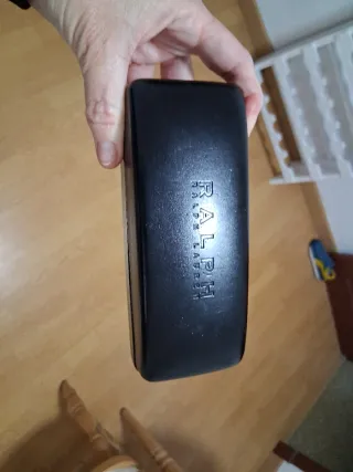 Funda gafas Ralph Lauren negra rígida