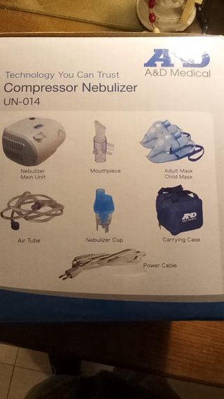 Compresor Nebulizador A&D UN-014