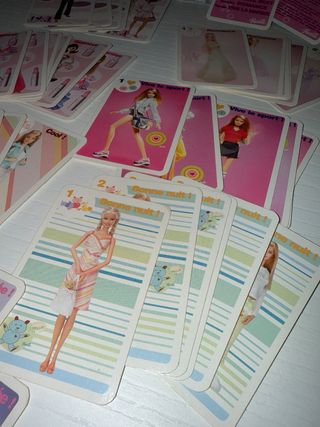 Juego de cartas Barbie jeu de 7 familles
